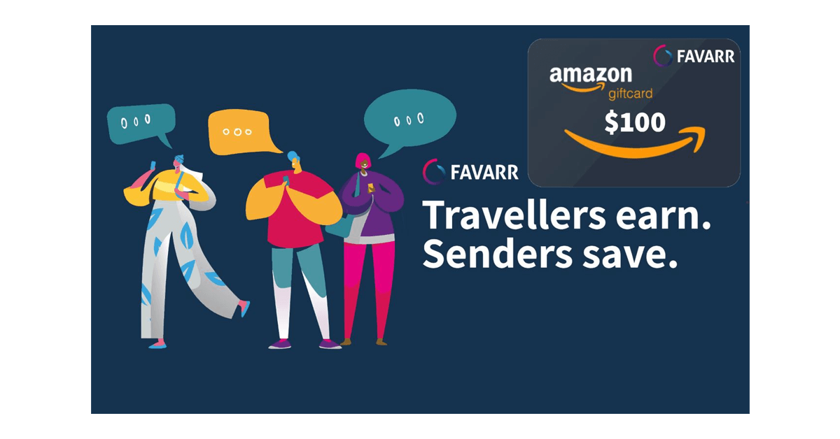 Favarr $100 Amazon Gift Card Giveaway