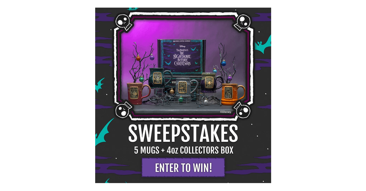 Bones Coffee Ultimate Gift Sweepstakes