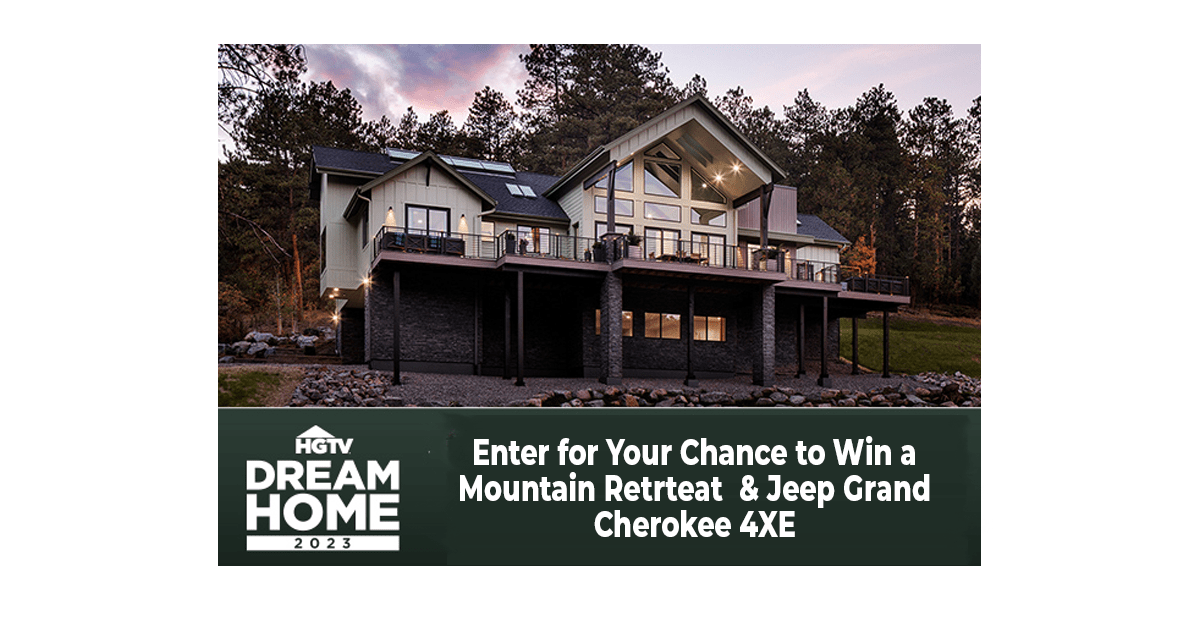 HGTV 2023 Dream Home Giveaway