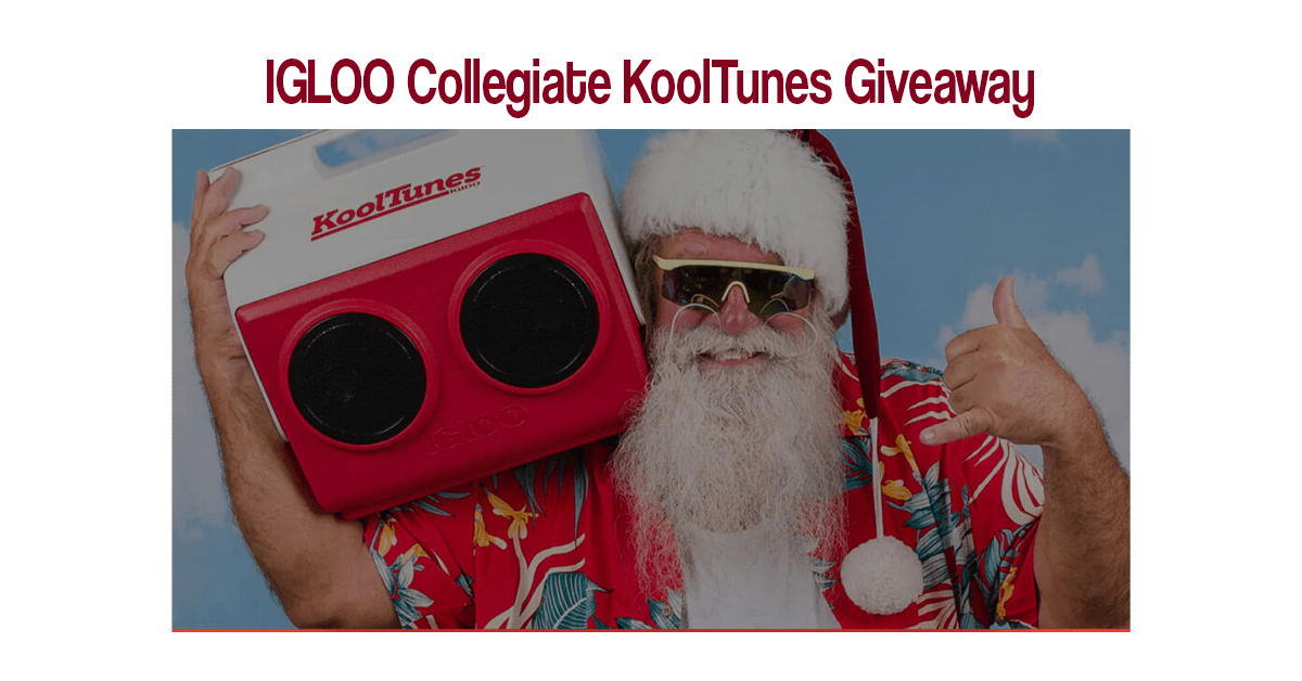 IGLOO Collegiate KoolTunes Giveaway