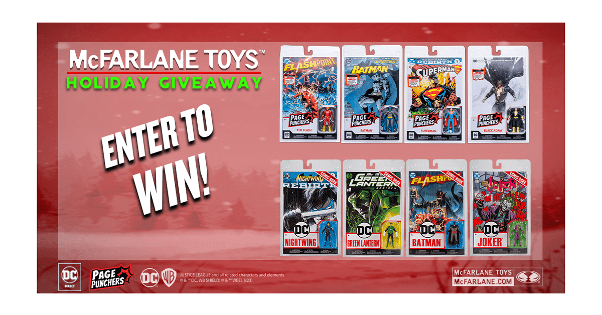 McFarlane Toys Holiday Giveaway