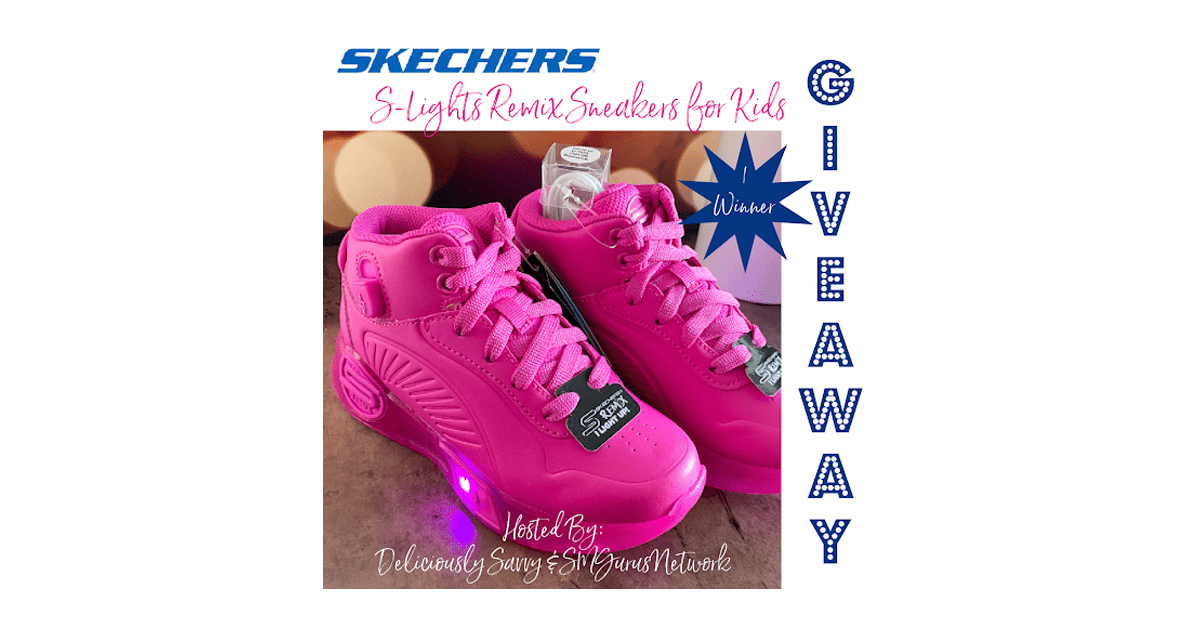 Sketchers S-Lights Remix Sneakers Giveaway