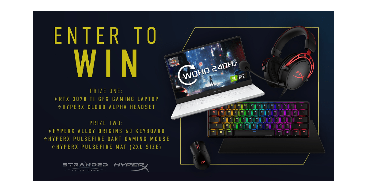 Stranded: Alien Dawn PC Gaming Giveaway