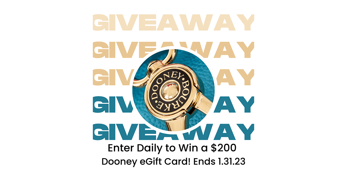 $200 Dooney & Bourke Gift Card Giveaway
