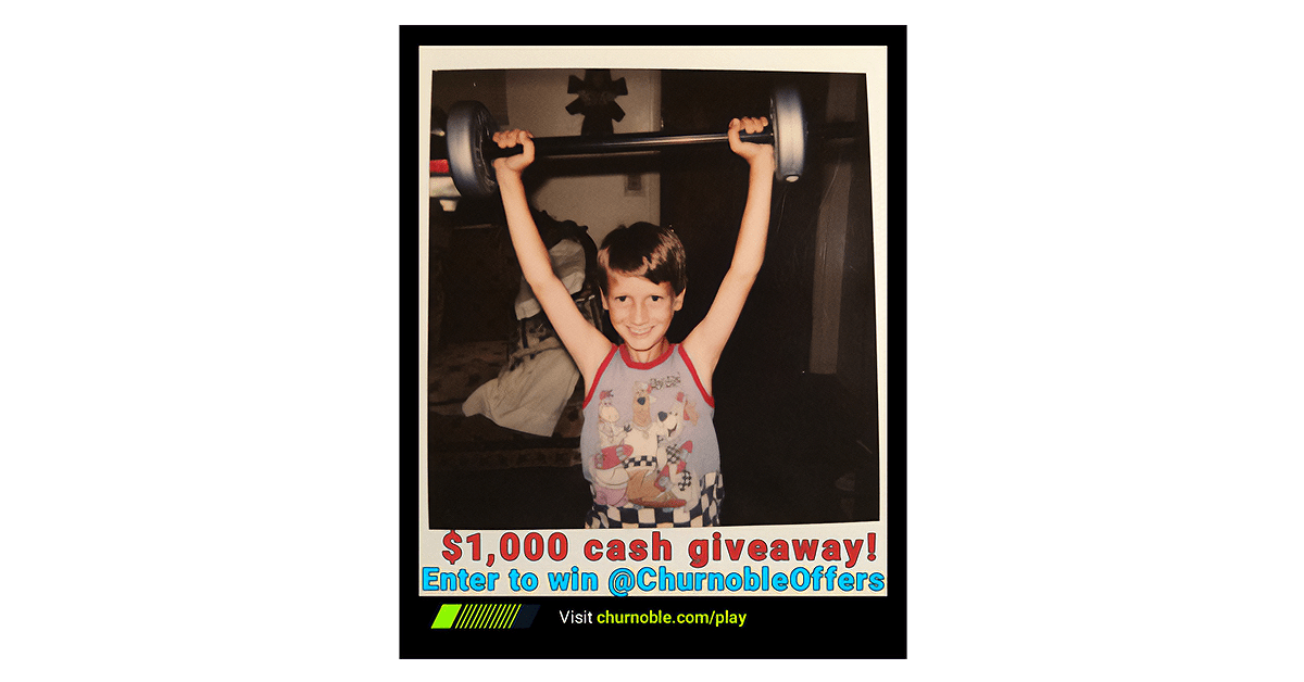 Churnoble $1000 Cash Giveaway