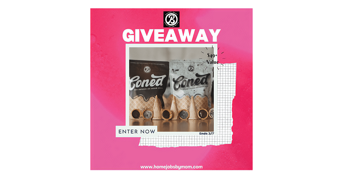 Coned Edible Treats Giveaway