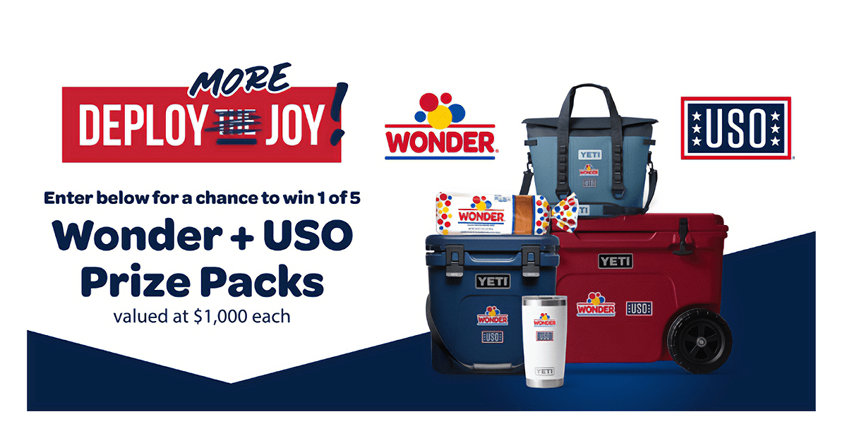 Wonder Bread Deploy More Joy Sweepstakes