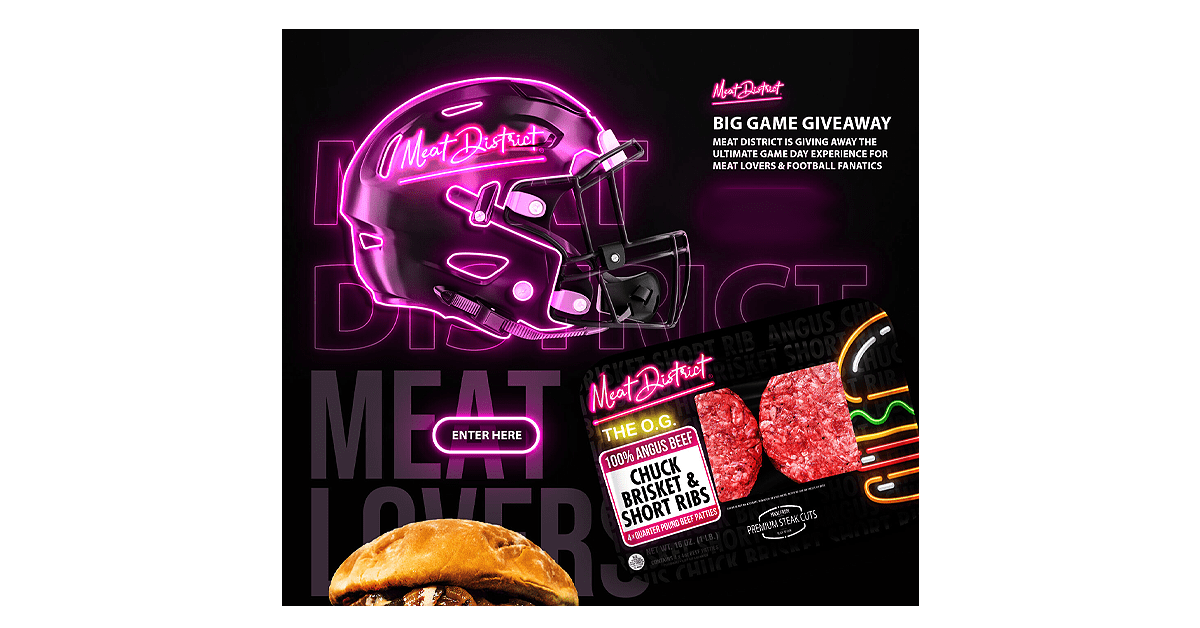 Meat District Big Game Giveaway