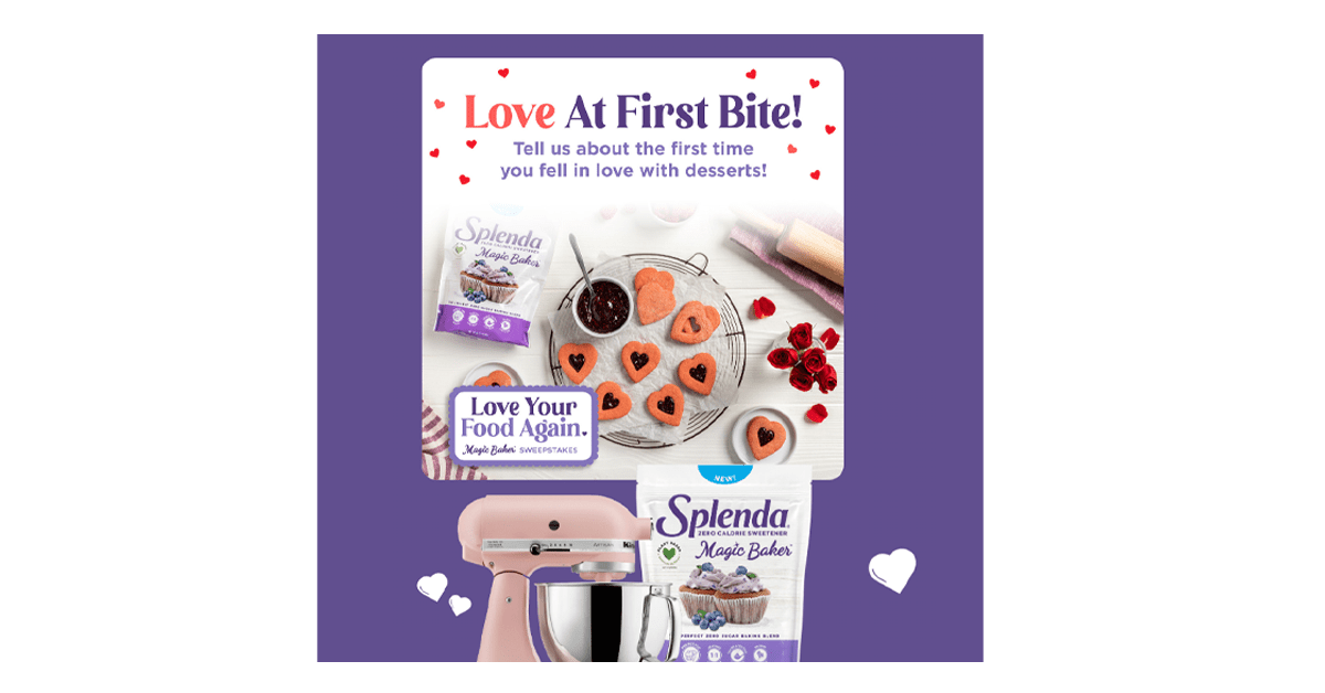 Splenda Love Your Food Again Sweepstakes