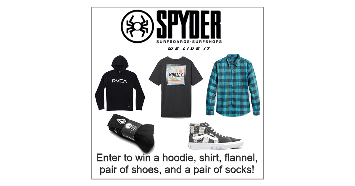Didable and Spyder Surf Prize Pack Giveaway