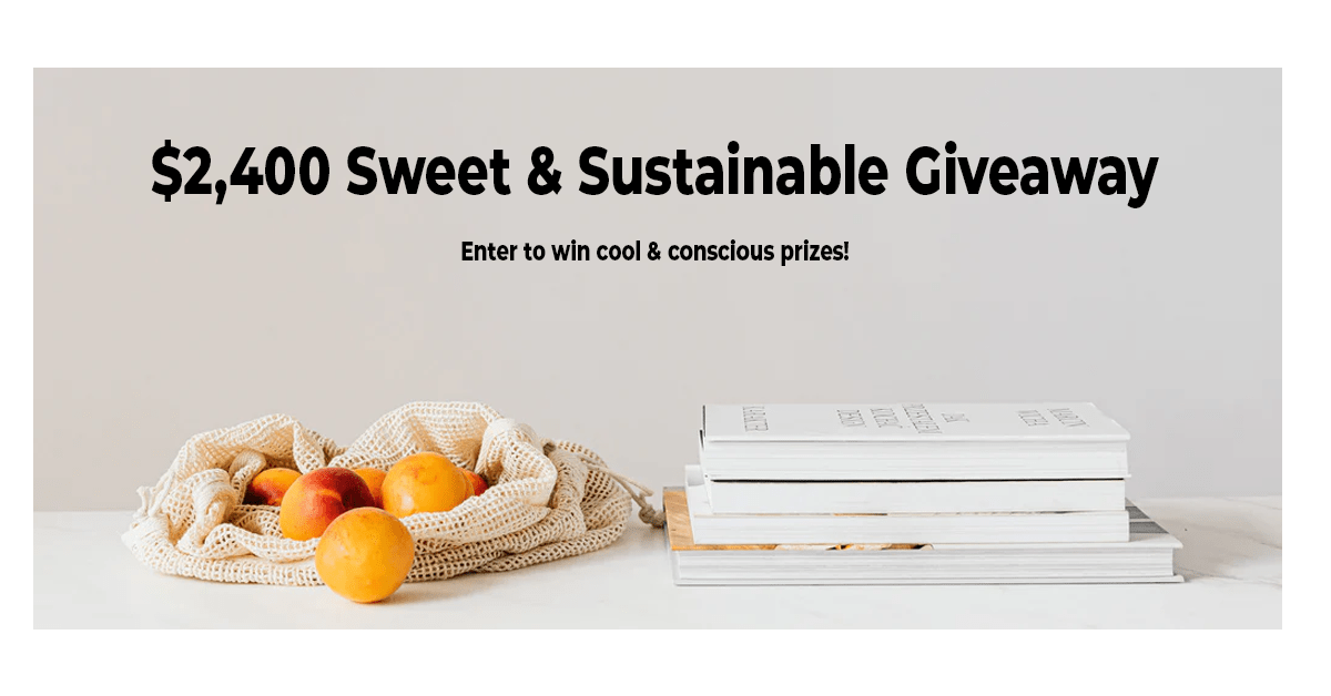 Sweet & Sustainable Giveaway