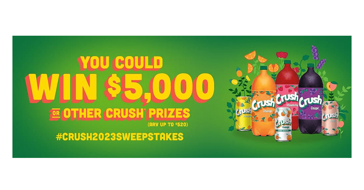 Crush 2023 Spring Instant Win Sweepstakes