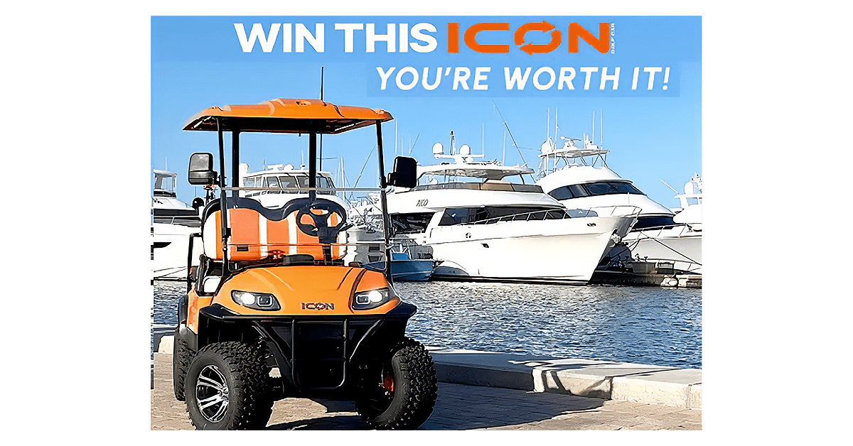 ICON EV Golf Cart Giveaway