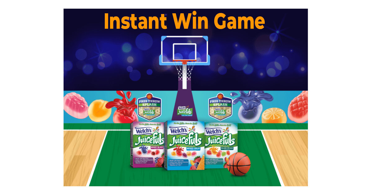 Juicefuls Free Throw Splash Instant Win Game