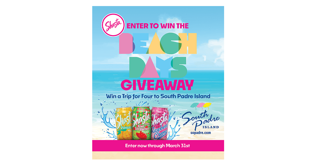 Shasta Beach Days Giveaway