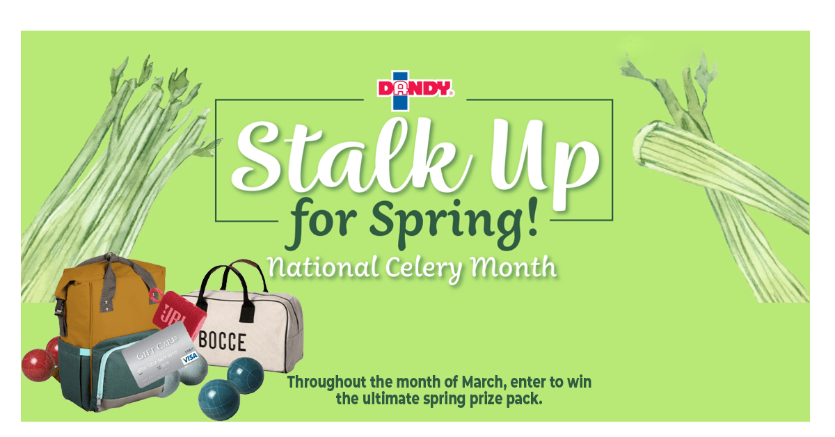 Duda Farm Fresh Foods Stalk Up For Spring Sweepstakes