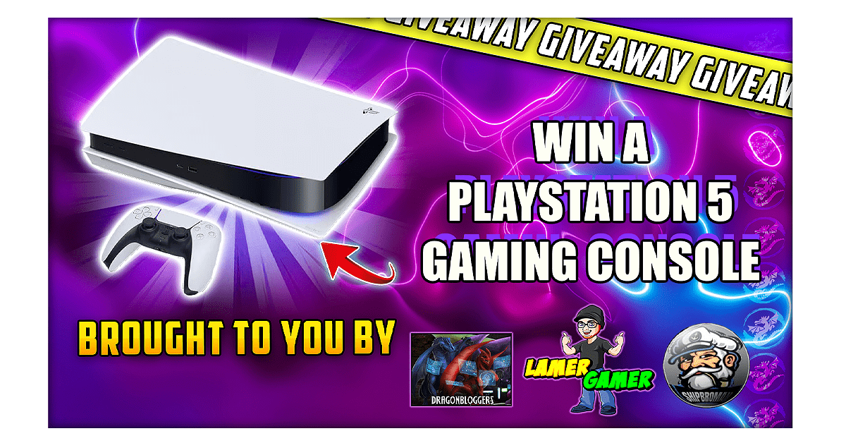 Dragon Blogger PlayStation 5 Giveaway