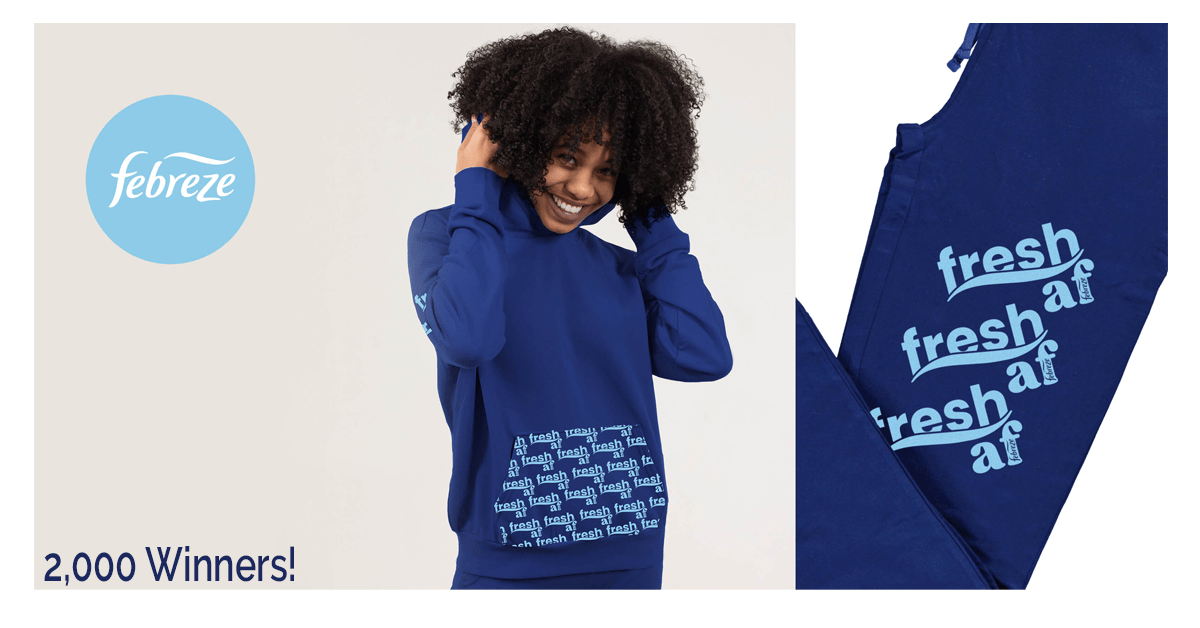 Fresh as Febreze Merch Giveaway