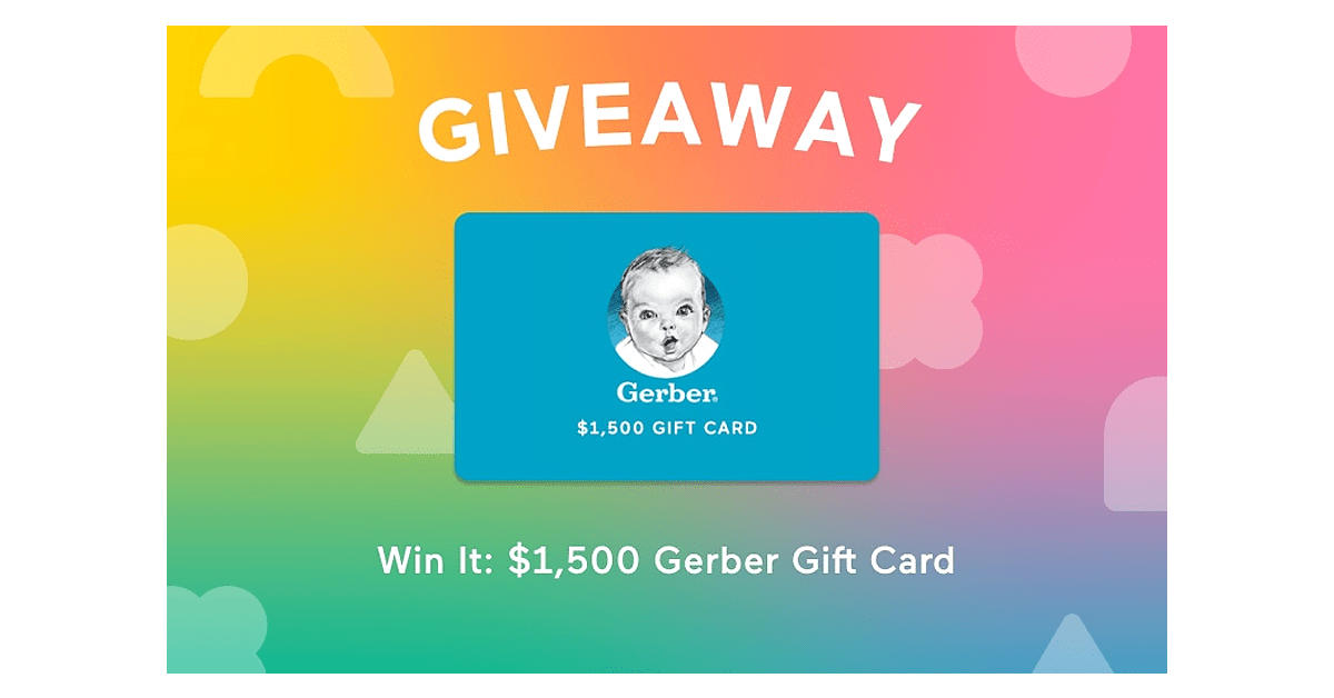 Gerber Gift Card Giveaway