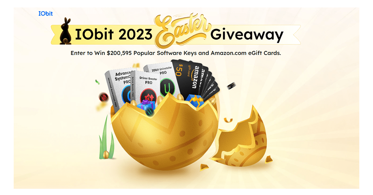 IObit Easter Instant Win Game