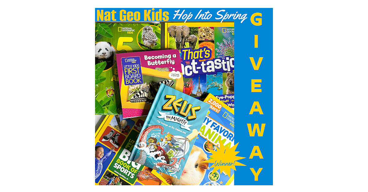 Nat Geo Kids Hop Into Spring Giveaway