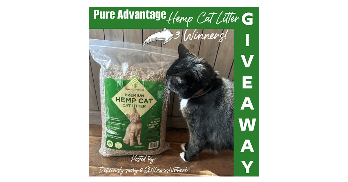 Pure Advantage Hemp Cat Litter Giveaway