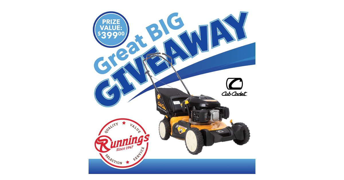 Runnings Great Big Giveaway