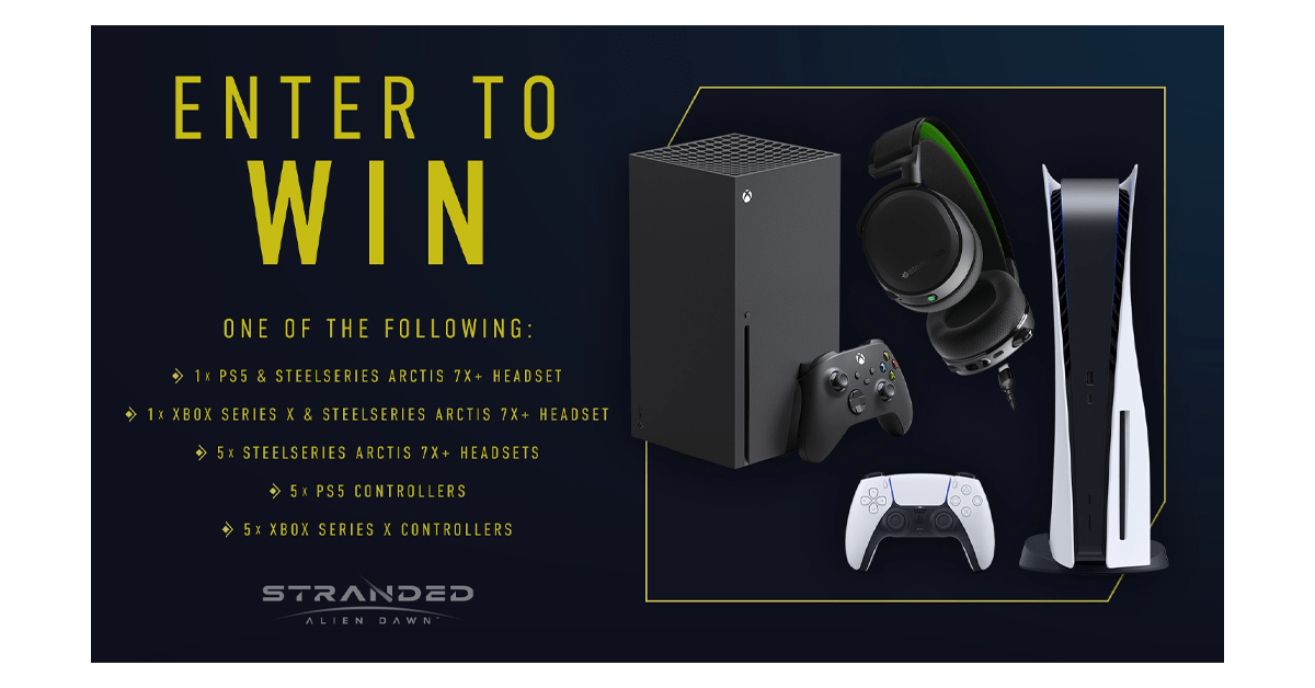 Stranded: Alien Dawn Gaming Giveaway