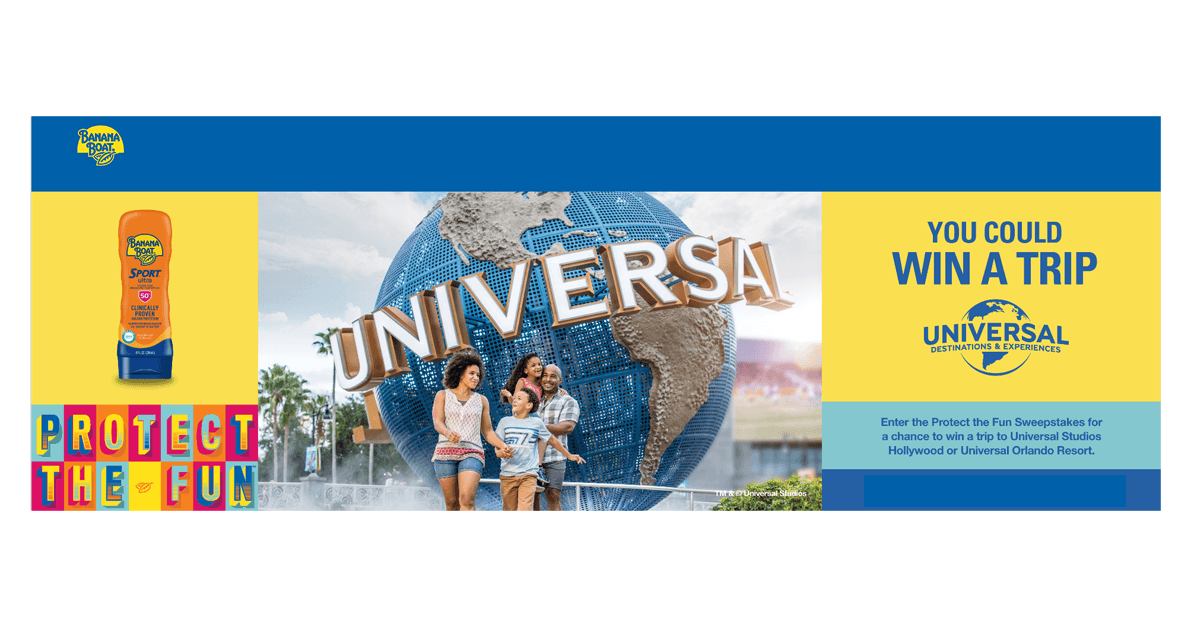 Banana Boat Protect the Fun Sweepstakes