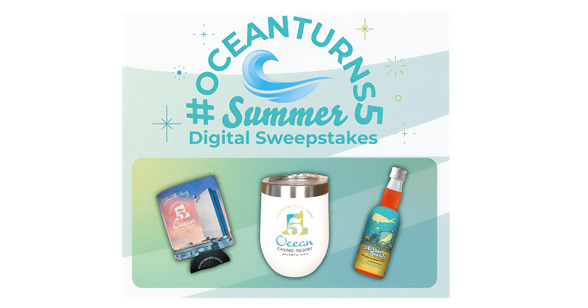 Ocean Celebrating 5 Years Instant Win Giveaway
