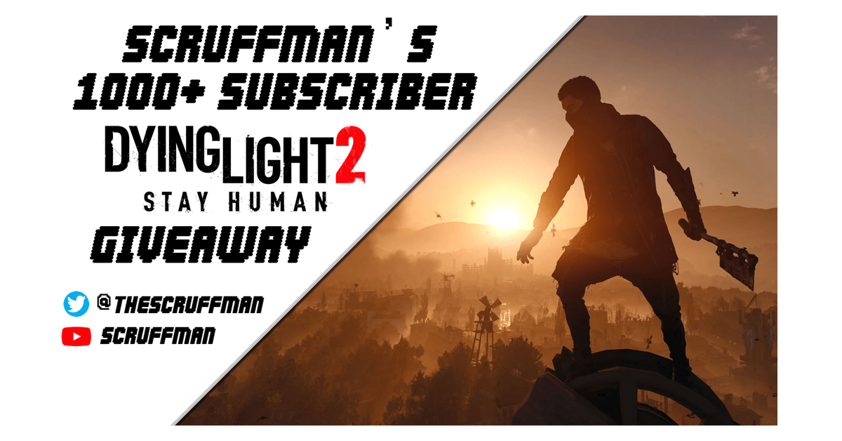 Scruffman's 1000 Subscriber Giveaway