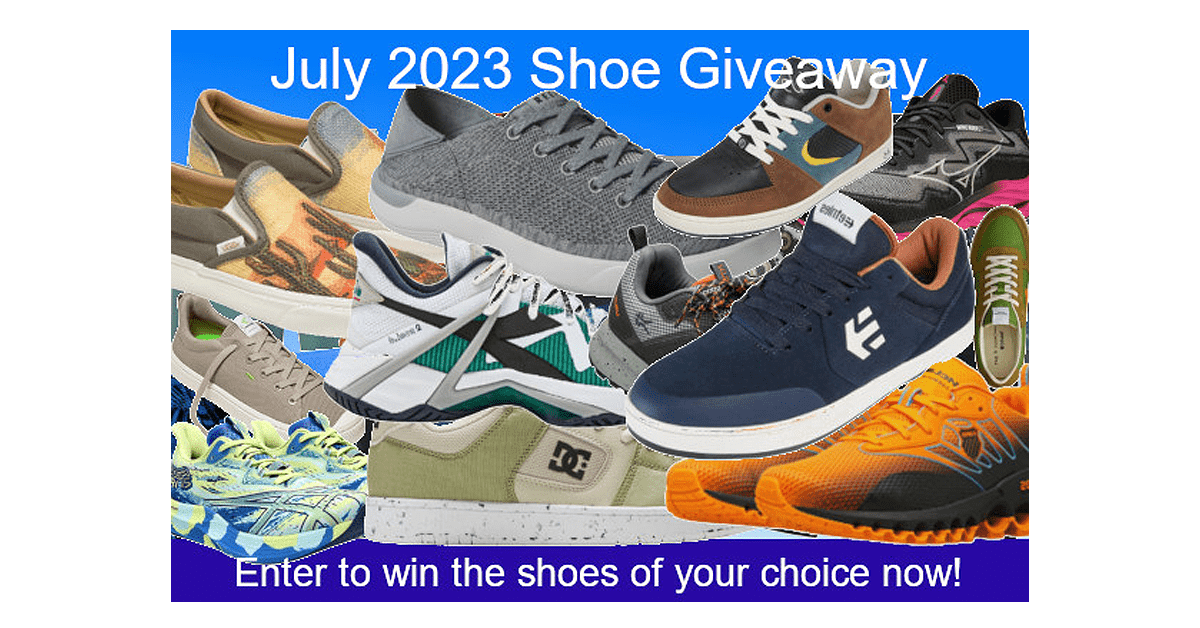 Men's Athletic Shoe Giveaway