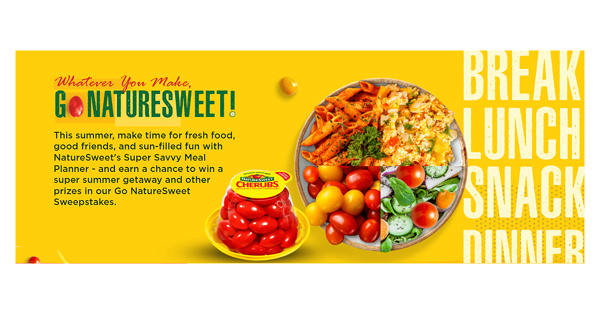 Naturesweet Go! Naturesweet Sweepstakes